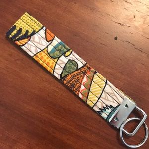Key Fob Wristlet Handmade